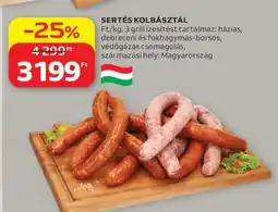 Auchan Sertés kolbásztál ajánlat