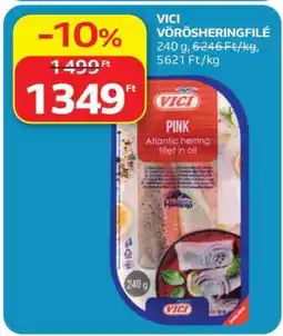Auchan VICI VÖRÖSHERINGFILÉ ajánlat