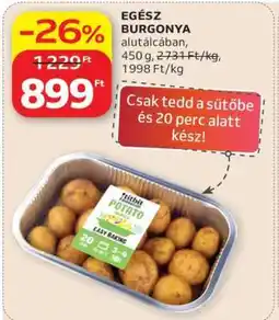 Auchan EGÉSZ BURGONYA ajánlat