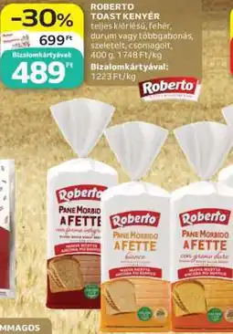 Auchan ROBERTO TOAST KENYÉR ajánlat