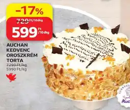 Auchan AUCHAN KEDVENC OROSZKRÉM TORTA ajánlat