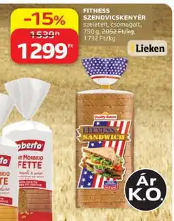 Auchan Fitness Szendvicskenyér ajánlat