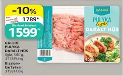 Auchan GALLIO PULYKA DARÁLT HÚS ajánlat