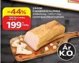 Auchan Zádor Csemegeszalonna ajánlat