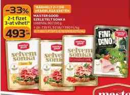 Auchan MASTER GOOD SZELETELT SONKA ajánlat