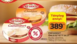 Auchan PRÉSIDENT Ömlesztett Sajt ajánlat