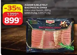 Auchan Zádor Szeletelt Baconszalonna ajánlat