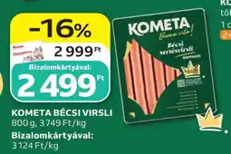 Auchan KOMÉTA BÉCSI VIRSLI ajánlat