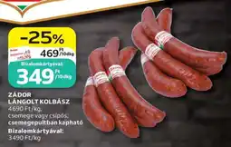 Auchan ZÁDOR LÁNGOLT KOLBÁSZ ajánlat