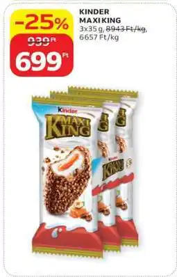 Auchan KINDER Maxi King ajánlat