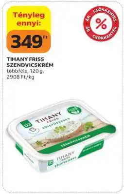 Auchan Tihany Friss Szendvicskrém ajánlat