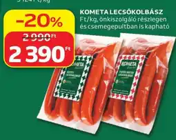 Auchan Kometa lecsókolbász ajánlat