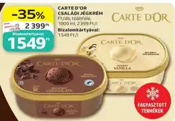 Auchan CARTE D’OR CSALÁDI JÉGKRÉM ajánlat