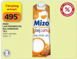 Auchan Mizo Laktózmentes ESL Dobozos Tej ajánlat