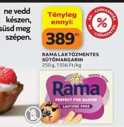 Auchan Rama laktózmentes sütőmargarin ajánlat