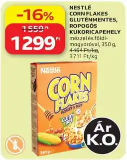 Auchan Nestlé Corn Flakes gluténmentes, ropogós kukoricapehely ajánlat
