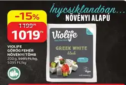 Auchan VIOLIFE GÖRÖG FEHÉR NÖVÉNYI TÖMB ajánlat