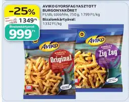 Auchan AVIKO GYORSFAGYASZTOTT BURGONYAKÖRET ajánlat