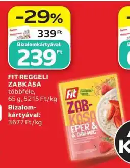Auchan FIT REGGELI ZABKÁSA ajánlat