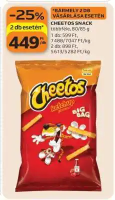 Auchan Cheetos snack ajánlat