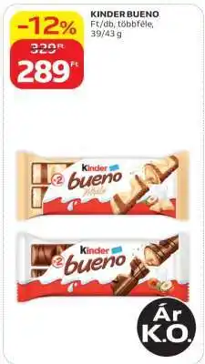 Auchan KINDER Bueno ajánlat