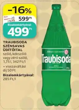 Auchan Traubisoda szénsavas üdítőital ajánlat