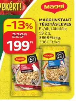 Auchan MAGGI INSTANT TÉSZTÁS LEVES ajánlat