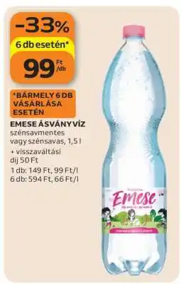 Auchan Emese ásványvíz ajánlat