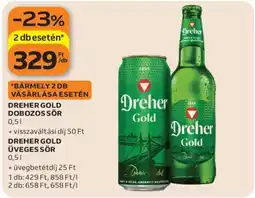 Auchan Dreher Gold ajánlat