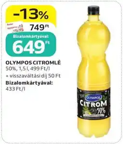 Auchan Olympos Citromlé ajánlat