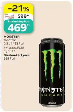 Auchan MONSTER ajánlat