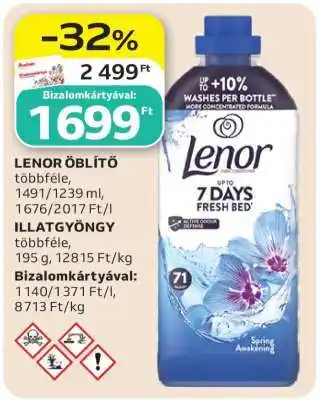 Auchan LENOR Öblítő ajánlat
