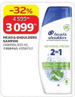 Auchan HEAD & SHOULDERS Sampon ajánlat