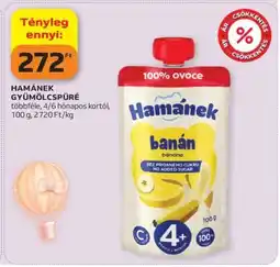 Auchan Hamánek Gyümölcspüré ajánlat