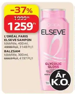Auchan L'Oréal Paris Elseve Sampon ajánlat