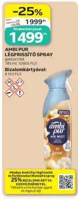 Auchan Ambi Pur Légfrissítő Spray ajánlat