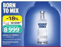 Auchan Absolut vodka ajánlat