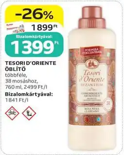 Auchan TESORI D’ORIENTE Öblítő ajánlat