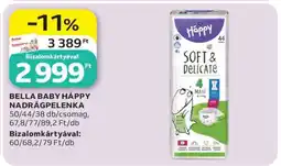 Auchan Bella Baby Happy Nadrágpelenka ajánlat