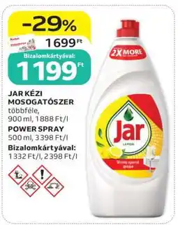 Auchan Jar kézi mosogatószer ajánlat