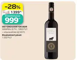 Auchan Ostoros Birtok bor ajánlat