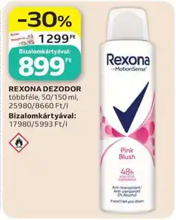 Auchan Rexona Dezodor ajánlat