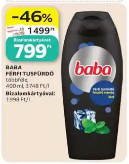 Auchan Baba Férfi Tusfürdő ajánlat