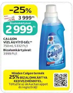 Auchan Calgon vízlágyító gél ajánlat