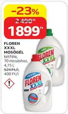 Auchan FLOREN XXXL MOSÓGÉL ajánlat