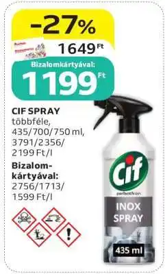 Auchan CIF SPRAY ajánlat