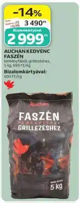 Auchan Auchan Kedvenc Faszén ajánlat