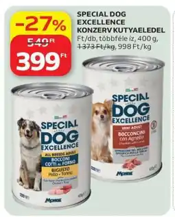 Auchan SPECIAL DOG EXCELLENCE KONZERV KUTYAELEDEL ajánlat
