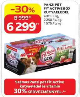 Auchan PANZI PET FIT ACTIVE BOX KUTYAELEDEL ajánlat