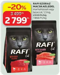 Auchan RAFI Száraz Macskaeledel ajánlat